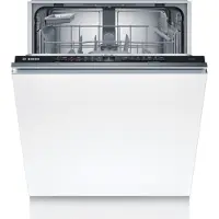 Bosch Serie 2 SMV2HTX02E, Voll integriert, Standardgröße (60 cm), Schwarz, Berührung, 1,75 m, 1,65 m