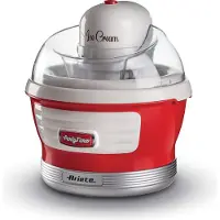 Ariete Party Time Eismaschine, 1,5 L rot,