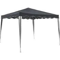 Garden Pleasure Pavillon GANGES, grau, 3x3m,