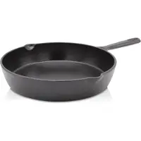 Karl Krueger Karl Krüger 80028 Krüger Gusseisenpfanne Toledo mit Ausgießer - emailliert - schwarz - 28 cm