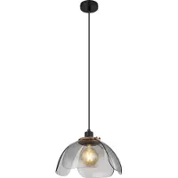 Globo Lighting Hängeleuchte Metall schwarz matt, 1x E27