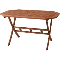 Merxx Gartentisch Borkum, rechteckig, klappbar 135 x 85 cm- Eukalyptus