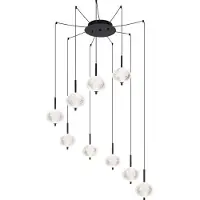 Globo Einzigartige Hängelampe Ceps 9 Lichter
