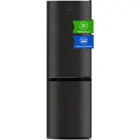 Chiq FBM157 Kühl-Gefrier-Kombination, Low Frost, Kühlschrank 109L, Gefrierschrank 48L, Innenbeleuchtung, umstellbare Tür, freistehend, Schwarz