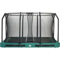 Salta Premium Ground 366x244 cm - Grün - inkl. Sicherheitsnetz