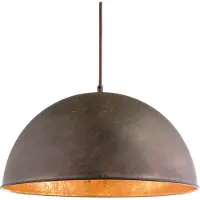 Globo - Hängeleuchte - Xirena I - braun - Metall - Ø 41cm - E27 - 58307H
