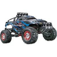 Amewi X-King - Monstertruck - Elektromotor - 1:12 - Betriebsbereit (RTR) - Schwarz - Blau - Kunststoff
