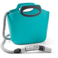 G.F. Garden G.F. Aquapop 30 Textilschlauch blau+ Armatur + Tasche, 10/30 m