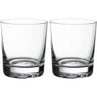 Villeroy & Boch Whiskyglas "Wassergläser Purismo Bar 320 ml 2er Set transparent"