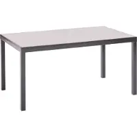 Merxx Gartentisch 150 x 90 cm - Aluminiumgestell Graphit