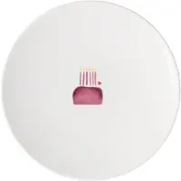 Villeroy & Boch Frühstücksteller "Frühstücksteller Happy Birthday With Love ø 21,2 cm weiß-rot"
