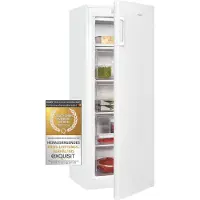 Exquisit Gefrierschrank "GS230-HE-040D" 142 cm hoch 55 cm breit 4*-Gefrierschrank LED-Anzeige & Griff– leicht und bequem öffnen
