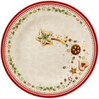 Villeroy & Boch Frühstücksteller "Frühstücksteller Sternschnuppe Winter Bakery Delight ø 21,5 cm bunt"