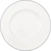 Villeroy & Boch Speiseteller "Speiseteller Anmut Platinum No. 1 ø 27,7 cm weiß"