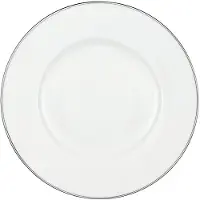 Villeroy & Boch Frühstücksteller "Frühstücksteller Anmut Platinum No.1 ø 22,5 cm weiß"