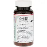 Reinhildis-Apotheke Vitamin K2+vitamin D3+rotalge Kapseln 90 St