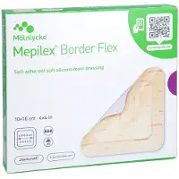 Medi-Spezial GmbH Mepilex Border Flex Schaumverb.haft.10x10 Cm 5 St