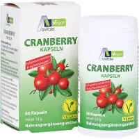 Avitale Cranberry Vegan Kapseln 400 mg 60 St