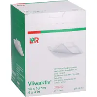 B2B Medical GmbH Vliwaktiv Aktivkohle-saugkomp.steril 10x 20 St