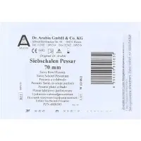 ARABIN Siebschalen Pessar Silicon 70 mm 1 St