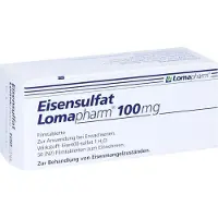 Lomapharm Eisensulfat 100 mg Filmtablett 50 St