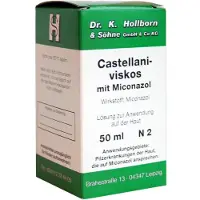 Castellani viskos m. Miconazol Lösung 50 ml