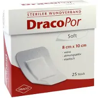 Dräco Dracopor Wundverband 8x10 cm steril 25 St Verband