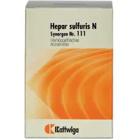 Kattwiga Synergon Komplex 111 Hepar sulfuris N Tabletten 200 St