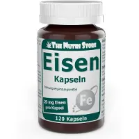 The Nutri Store Eisen 20 mg Kapseln 120 St