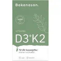 Bakanasan Vitamin D3+K2 - Kapseln 60 Stück 19,3g