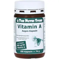Hirundo Products Vitamin A 800 µg Augen Kapseln 180 St