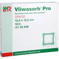 Docpharm GmbH Vliwasorb Pro Superabsorb.komp.steril 12 10 St