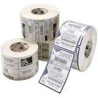 Zebra Z-Perform 1000D - Papier - permanenter Acrylklebstoff - unbeschichtet - 51 x 32 mm 2100 Etikett(en) (1 Rolle(n)