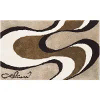 Colani Badematte "Colani 11", rutschhemmend beschichtet, fußbodenheizungsgeeignet