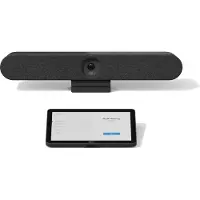Logitech Rally Bar Huddle, Gruppen-Videokonferenzsystem, 4K Ultra HD, 4x, Graphit