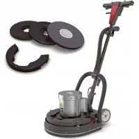 MENZER Einscheibenmaschine ESM 406 Dust Control, 1200 W, 40 cm Arbeitsbreite, 150 U/Min, mit Absaugung, zum Schleifen