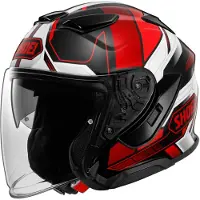Shoei J-Cruise 3 Whizzy TC-1 Jethelm M unisex Edelstahl schwarz, M