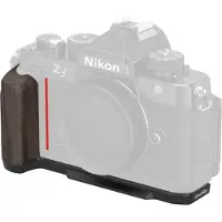 SmallRig 4801 L-förmige Montageplatte mit Holzgriff für Nikon Z f