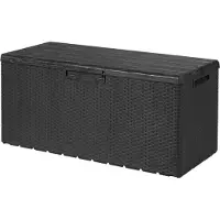 Livarno Gartenbox 340 l, PreZero, mit Gasdruckfedern