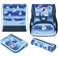 Herlitz Schulranzen Loop Plus Polyesther 310x390x220mm Cosmic Explorer