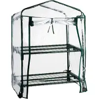 Floordirekt Gewächshaus Casabella 2 Regalböden
