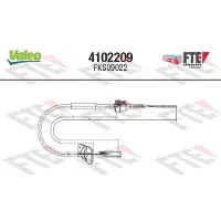 Valeo Seilzug, Kupplungsbetätigung FTE CLUTCH ACTUATION 4102209