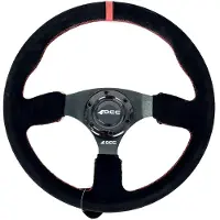 OCC Motorsport Racing Steering Wheel Revenge Alcantara Black
