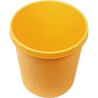 Helit Papierkorb 45l gelb