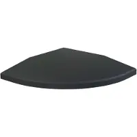 Flow Fitness Eckprofil-Gummifliese mit wasserdichter SBR-Schicht - 20 x 20 x 2 cm