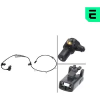 OPTIMAL ABS Sensor Raddrehzahl Vorne Links für HYUNDAI COUPE (GK) 06-S355