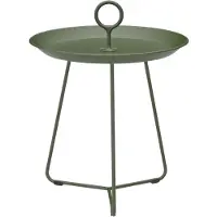 Houe Beistelltisch Eyelet Tray Table Olive Green Ø45
