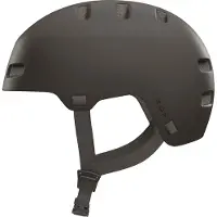 ABUS Fahrradhelm INDY - Dirt-Helm für Dirt, kate, ope und MTB - mit optimierter Stoßdämpfung - für Jugendliche und Erwachsene - Schwarz, Größe L (57-61 cm)