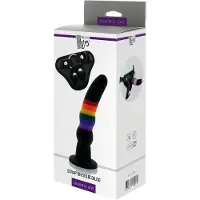 Dream Toys Colorful Love - bunte Strap-On Dildo