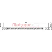 METZGER Bremsschlauch [Hersteller-Nr. 4111881] für Kia